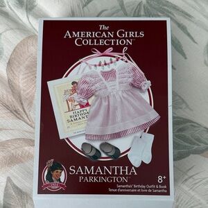 American Girl Samantha Parkington Birthday Outfit - Pink and White